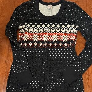 Hanna Andersson Fair Isle Christmas Pajamas